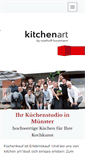 Mobile Screenshot of kitchen-art-muenster.de